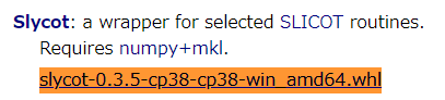 slycot‑0.3.5‑cp38‑cp38‑win_amd64.whl