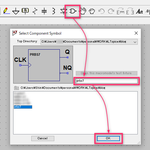 LTSpice_prbs7_import_symbol