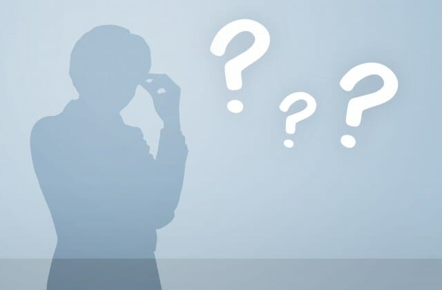 考える人のイラスト