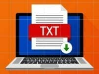 Windows Text file by notepad